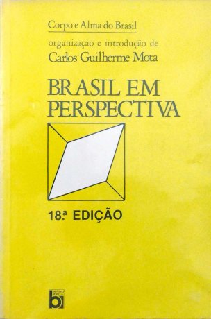 Capa do livro Brasil em Perspectiva, de Carlos Guilherme Mota (org.)